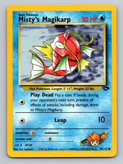 Misty's Magikarp Gym Challenge Common 088/132 Pokemon - Image 1