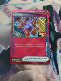 Max Rod 116/131 NM - Prize Pack Series 8 - Play! Pokemon Stamped - Image 1