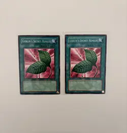 2x Goblin's Secret Remedy LOB-099 Rare The Legend of Blue Eyes White Dragon - Image 1