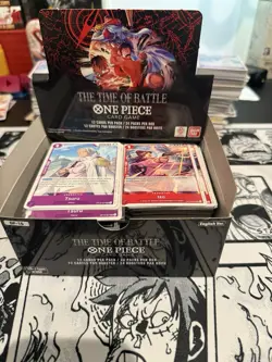 One Piece English OP16 Time Of Battle Bulk C/UC Lot & 4 Leaders Read description - Image 1