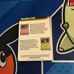 Pokemon Pitch Black - Build and Battle Trainer Tips Card: Mega Chandelure ex - Image 2