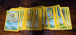 Pokemon TCG Vintage 1999 Base Set Unlimited Lot 54 Mixed Cards - Image 1