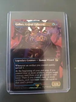 Golbez, Crystal Collector (Borderless) (Surge Foil) Final Fantasy Foil - Image 1