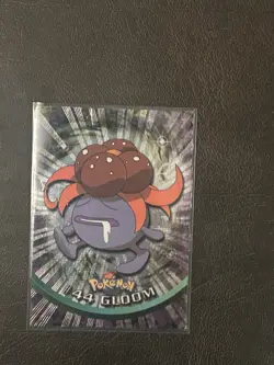 Gloom #44 Holo 2nd Print TV Animation Edition Black Label Pokemon Topps - Image 1