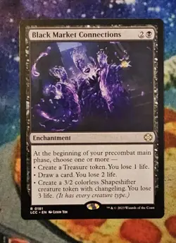 MTG Black Market Connections x1 NM from Commander: The Lost Caverns of Ixalan - Image 1