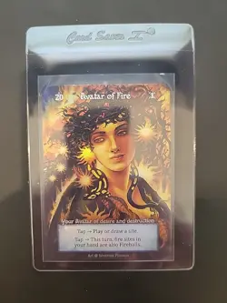 Avatar Of Fire Sorcery Contested Realm Alpha Elite Foil - Image 1