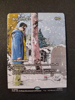 NM Borderless Rest in Peace, MTG, Marvel's Spider-Man, Magic the Gathering, 6 - Image 1