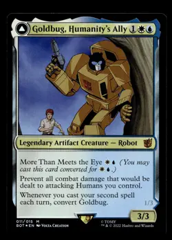 Goldbug, Humanity's Ally 11 Foil M Universes Beyond: Transformers - Image 1