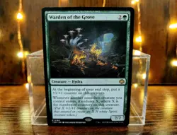 MTG Warden of the Grove - Regular Non-Foil - TDM - R - 0166 Near Mint - Image 1