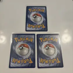 3X Caterpie Lot 45 Pokemon Cards Collection Set 1 Common 2 Reverse Holos NM - Image 2