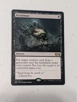 Reanimate Ultimate Masters Magic the Gathering MTG Card (110/254) Black Sorcery - Image 1