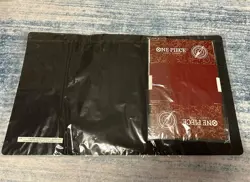 Premium Bandai One Piece TCG Card Game Playmat & Storage Box Set Shanks no promo - Image 3