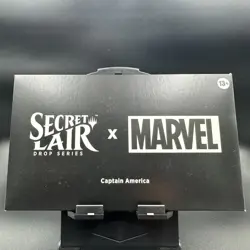 MTG Secret Lair Drop Marvel: Captain America, Non-Foil, Sealed - Image 1
