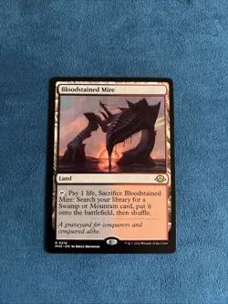 Bloodstained Mire - MTG - Modern Horizons 3 - Regular Rare - Card #216 - Image 1