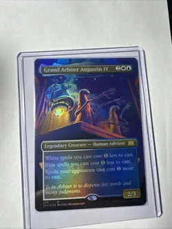 Grand Arbiter Augustin IV (Borderless) Double Masters 2022 Foil - Image 1