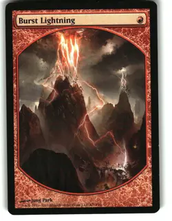 Magic the Gathering - Magic Player Rewards Burst Lightning 2010 8 Promo - Image 1