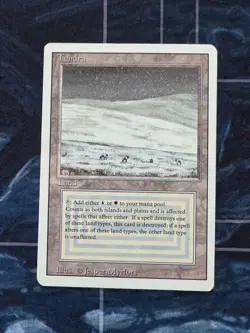 MTG - Magic the Gathering - Tundra - Revised - LP Vintage - Image 1