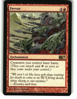 Magic the Gathering - Magic 2013 (M13) Fervor 2013 129 Rare - Image 1
