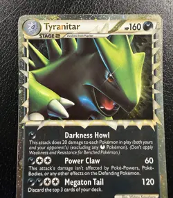 Tyranitar Prime 88/95 Holo Unleashed Pokemon TCG HP With Swirl🌀 - Image 2