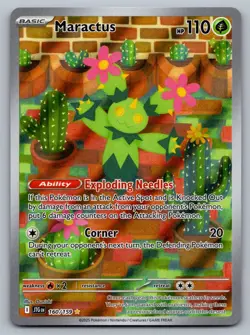 Pokemon TCG SV09: Journey Together Maractus 160/159 - Image 1