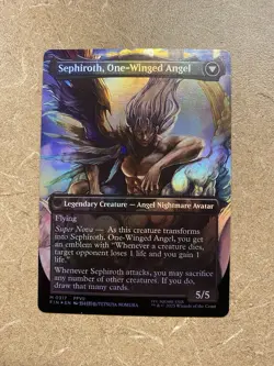 Sephiroth, Fabled SOLDIER 0317 Borderless Final Fantasy Foil Mint - Image 2