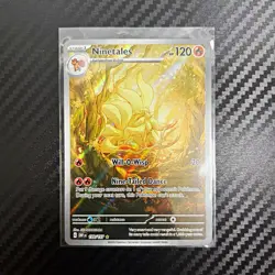 Pokemon Ninetales 199/197 SV03 Obsidian Flames IR Full Art Holo Eng 2023 - Image 1