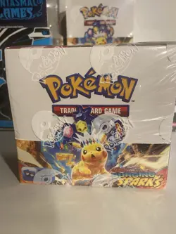 Pokemon Surging Sparks New Factory Sealed Booster Box 36 Packs - Image 1