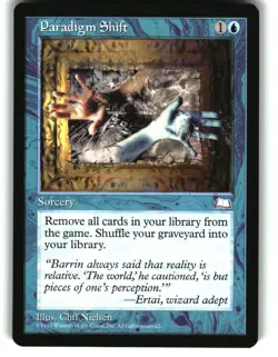 Magic the Gathering - Weatherlight Paradigm Shift 1997 Rare - Image 1