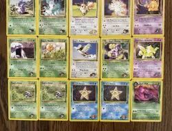 Vintage Pokemon Gym Heroes Lot Of 25 Various Sets Rares WOTC 1999-2000 HP/DMG - Image 5
