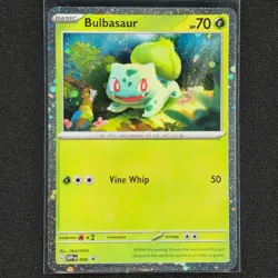 Bulbasaur - SVP046 - Cosmos Holo - Black Star Promo - 151 - Pokemon Card - NM/M - Image 1