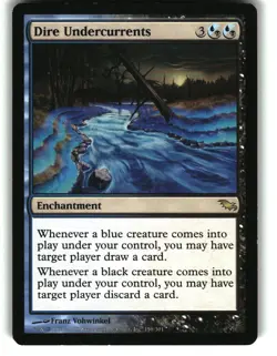 Magic the Gathering - Shadowmoor Dire Undercurrents 2008 159 Rare - Image 1