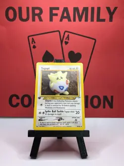 Togepi 56/105 Neo Destiny 1st Edition Non Holo Pokemon Card - Image 1