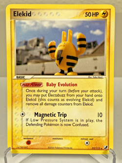 Elekid 23/115 - EX Unseen Forces Rare Pokemon Card Yuka Morii - Near Mint - Image 1
