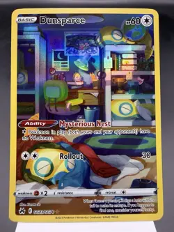 Dunsparce GG23/GG70 - Holo Rare - Crown Zenith Pokemon Card NM - Image 1