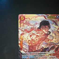Bandai One Piece Card Game - Portgas D Ace OP16-118 Secret Rare Special EN 6000 - Image 5