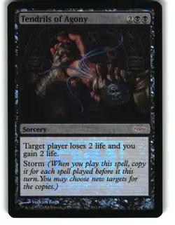 Magic the Gathering - FNM Promos Tendrils of Agony Promo Foil - Image 1