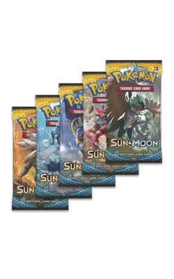 Pokemon TCG Sun & Moon Booster packs 10 cards English multiple packs - Image 1