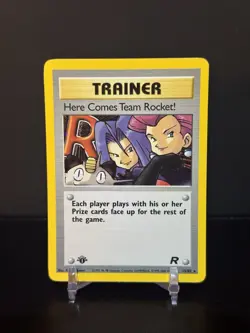 Here Comes Team Rocket! 15/82 Team Rocket 1st Edition Holo Rare Pokemon Card - Image 5