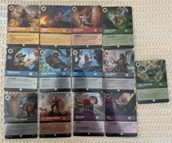 Disney Lorcana wild unknowns 13 card Epic Lot - Image 1