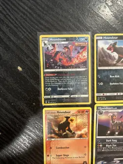 lot of houndoom pokemon card - Image 2