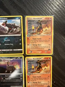 lot of houndoom pokemon card - Image 4