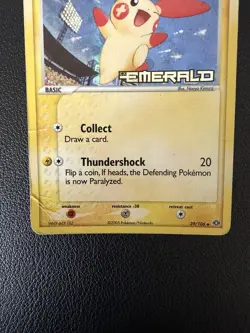 Pokemon Card - Plusle Emerald 39/106 Reverse Holo Uncommon Stamped - Image 4