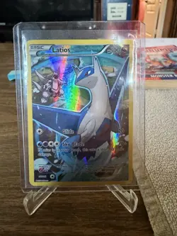 2015 Pokemon TCG Latios XY79 XY Black Star Promo Full Art Ultra Rare Holo Card - Image 1