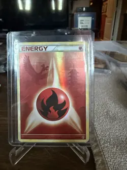 Fire Energy Ho-Oh 2011 Call of Legends 89/95 Reverse Holo Card Pokemon TCG NM - Image 1