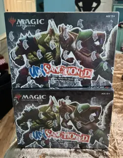 Two Boxes Magic the Gathering UNSANCTIONED Box Set MTG - Image 2