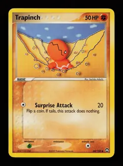 Trapinch 68/108 Sachiko Adachi Common Power Keepers Pokemon Cards - Image 1