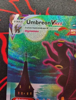 UMBREON VMAX 2021 POKEMON EVOLVING SKIES SECRET RARE MOONBREON 215/203 🌙 - Image 5