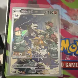 Pokemon Co Excadrill 174/162 SV05 Temporal Forces Illustration Rare Holo EN - Image 1