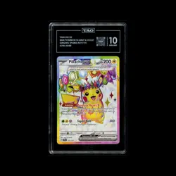 Pikachu EX 219/191 - Ultra Rare Surging Sparks Pokemon - Tag 10 - Gem Mint - Image 1
