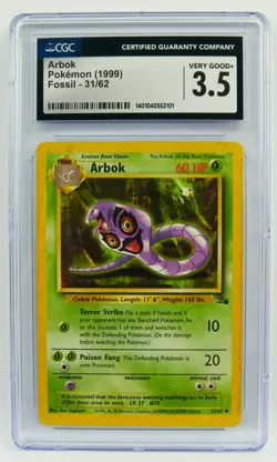 Pokemon Slab Lot 5 Altaria, Arbok, Pikachu, Potion, Energy Ark CGC Graded Slabs - Image 4